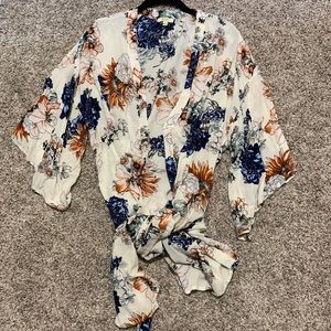 Floral cover up